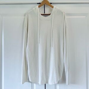 Barefoot Dreams hoodie pullover jacket sweatshirt hooded cozy chic lite size L